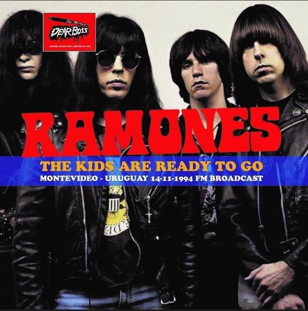 The Ramones - The Kids Are Ready To Go: Montevideo, Uruguay 14-11-1994 Fm Broadcast (Splatter Vinyl) [LP] Vinyl Record