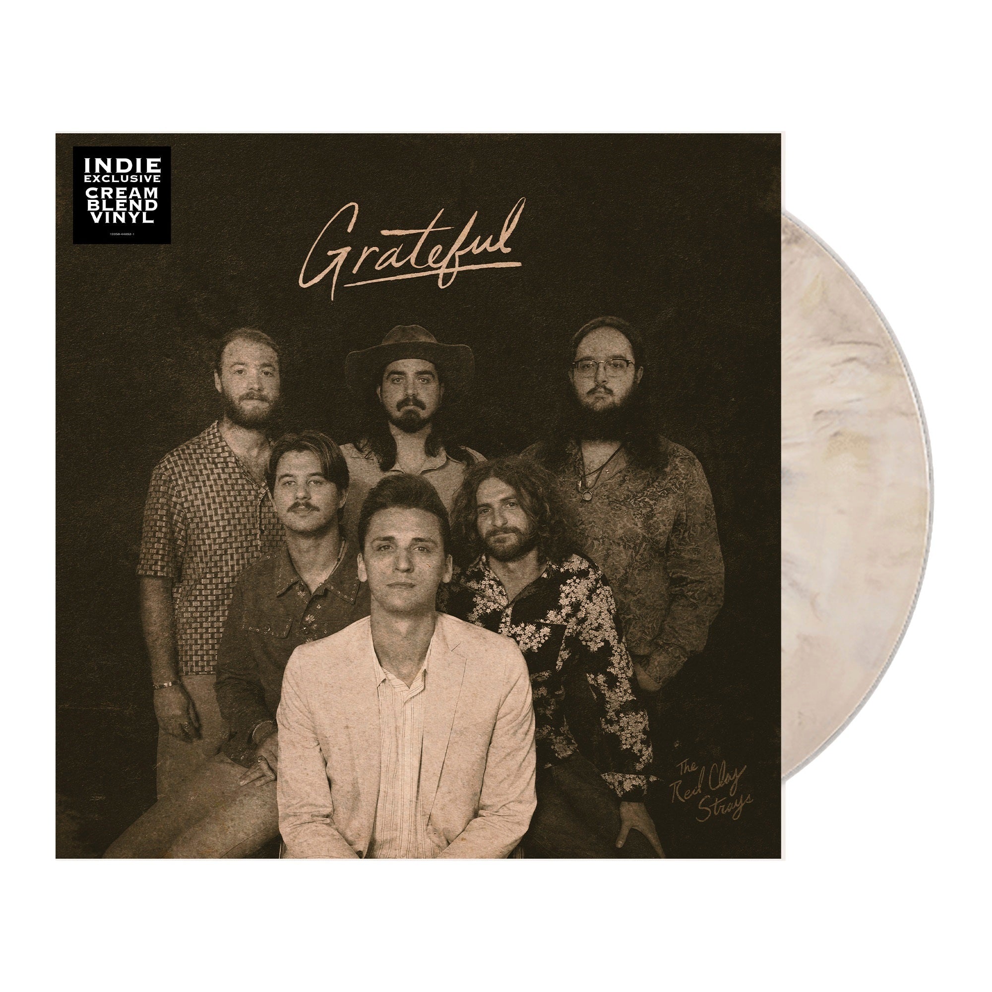 The Red Clay Strays - Grateful (Indie Exclusive) [Cream Blend Vinyl] Vinyl Record