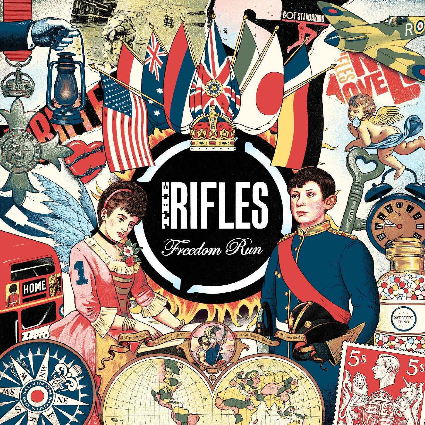 The Rifles - Freedom Run (Dusk Blue Vinyl) Vinyl Record