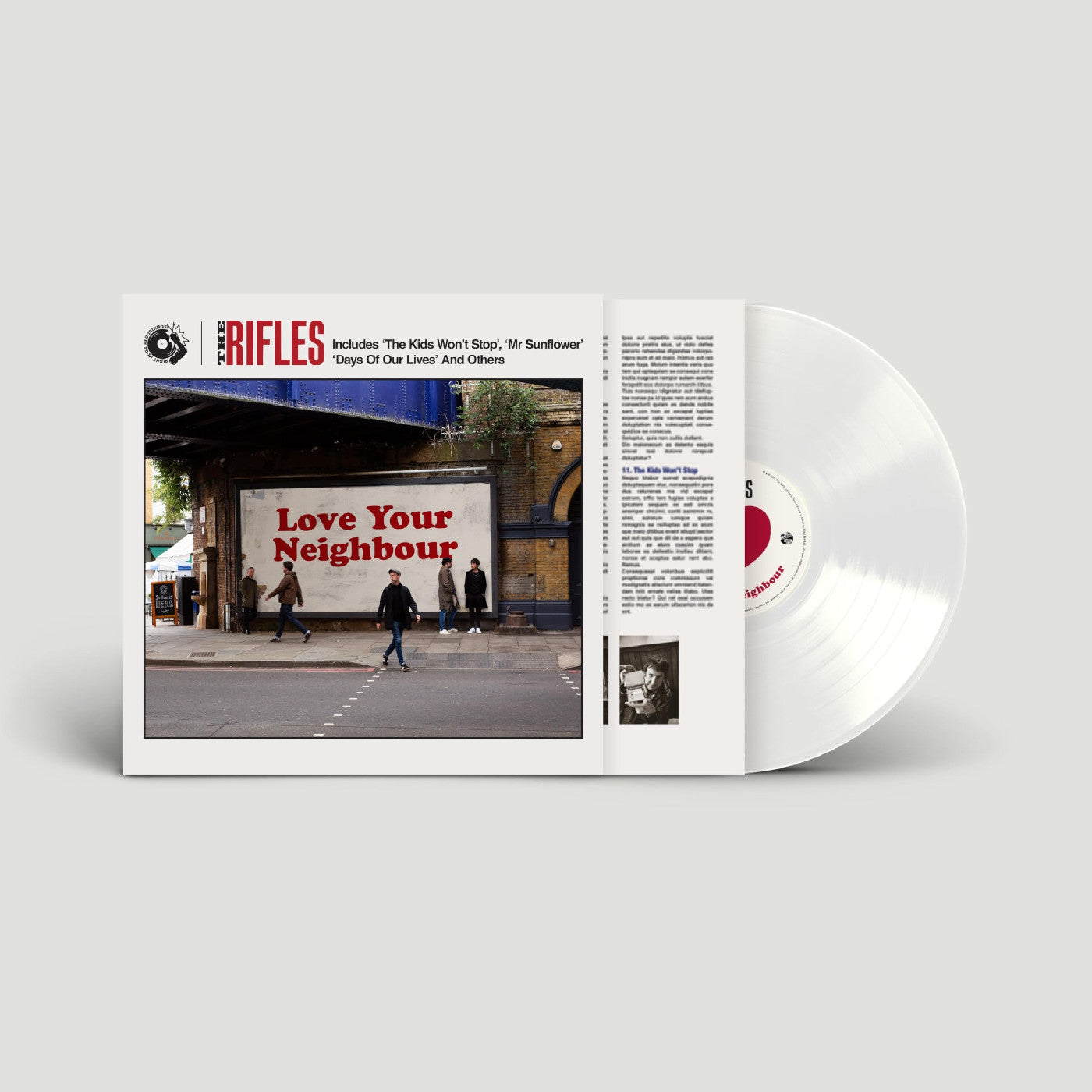 The Rifles - Love Your Neighbour (White Vinyl) [Vinyl] Vinyl Record