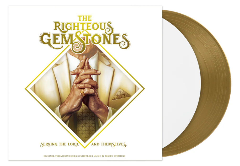 The Righteous Gemstone Season 1 Original Series Soundtrack Music (2LP Gold/White, plus 7" & booklet) Vinyl Record