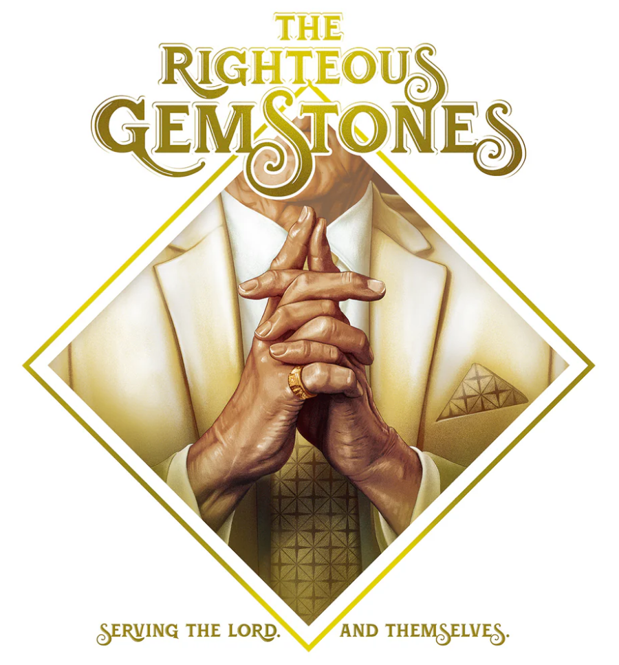 The Righteous Gemstone Season 1 Original Series Soundtrack Music (2LP Gold/White, plus 7" & booklet) Vinyl Record
