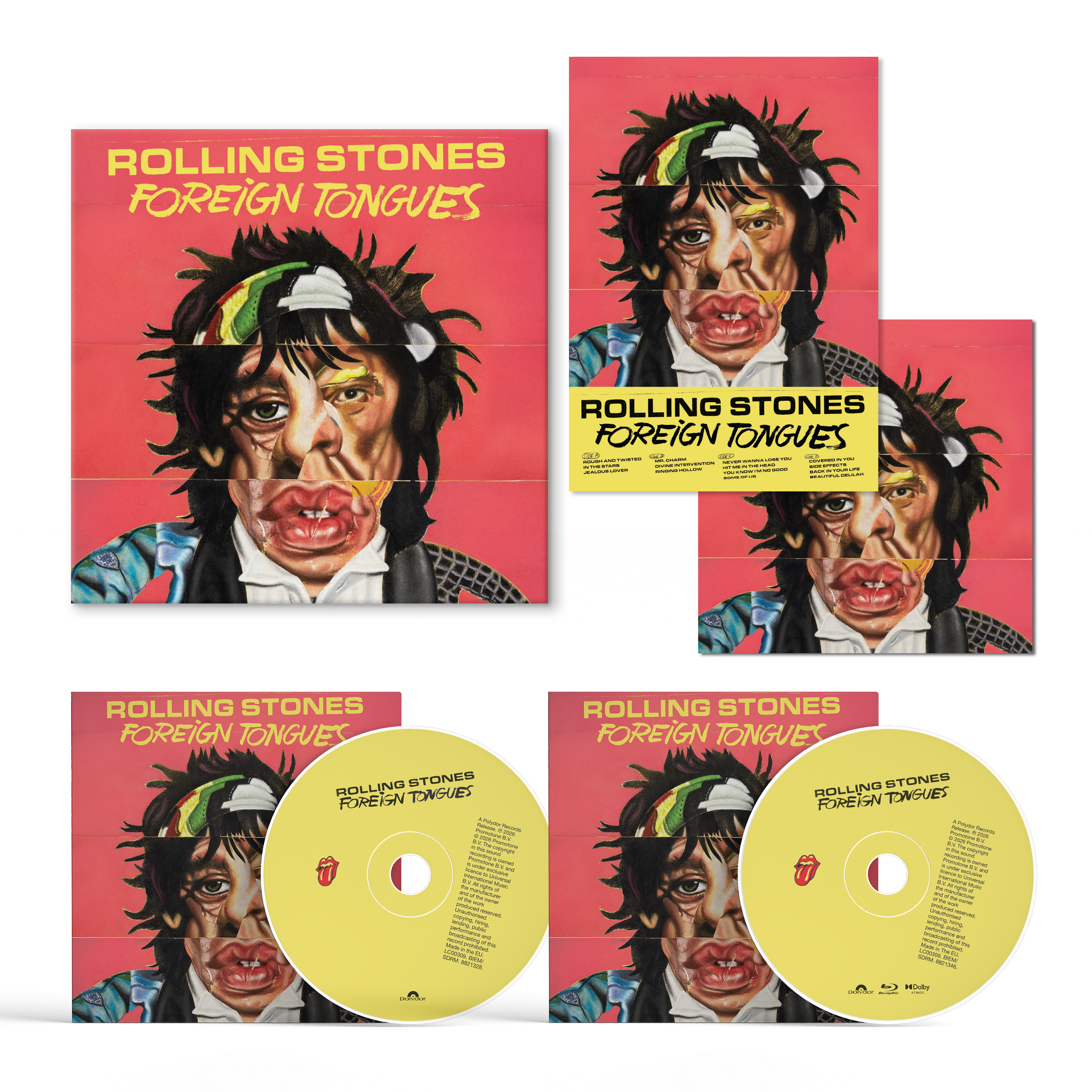 The Rolling Stones - Foreign Tongues (Indie Exclusive) [CD/Blu-Ray Audio Box Set] Music CD