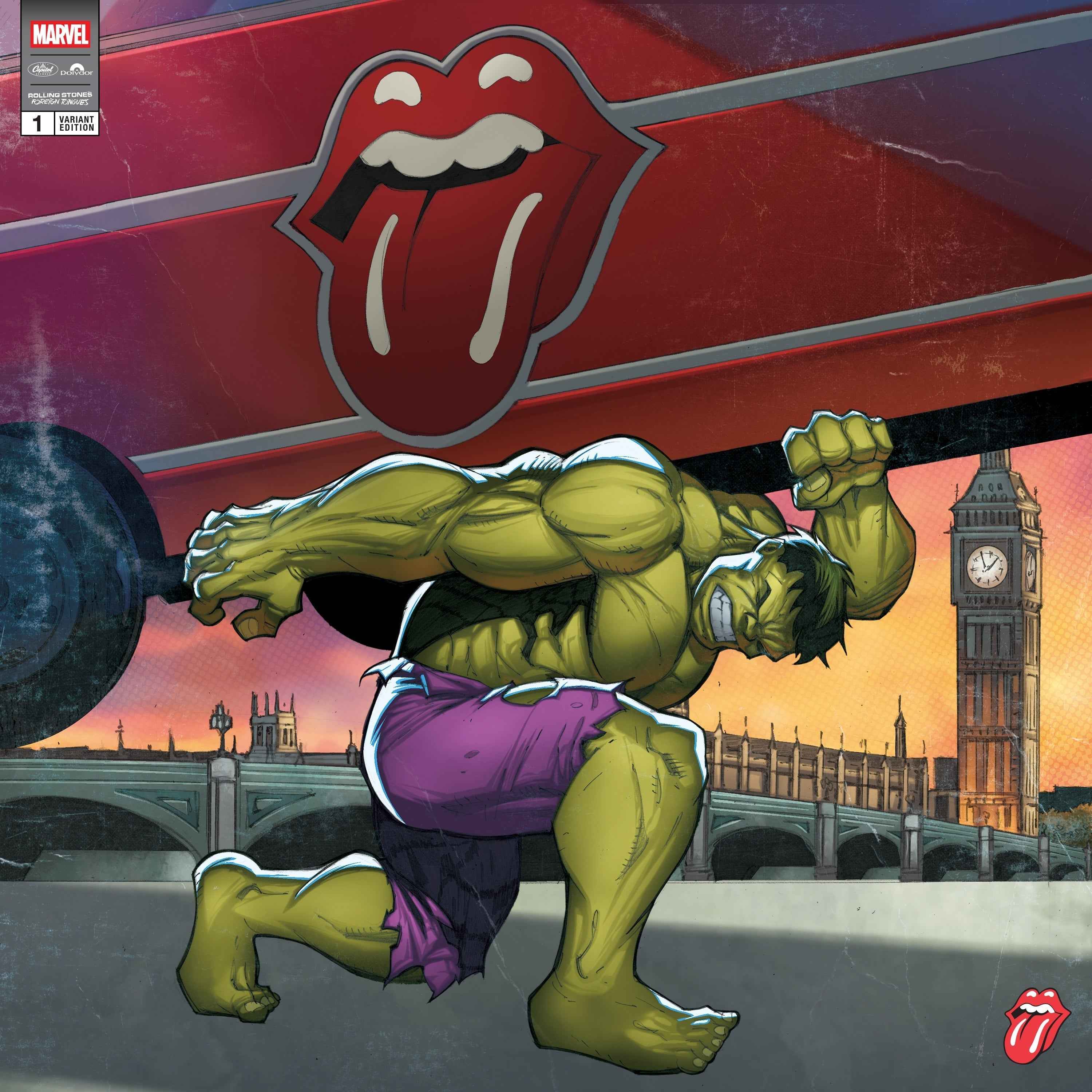 The Rolling Stones - Foreign Tongues (Marvel Collector'S Series) [Hulk] [2LP] Vinyl Record