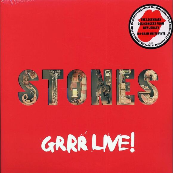 GRRR Live! (Limited Edition, 180 Gram White Colored Vinyl) (3 Lp's) Vinyl Record