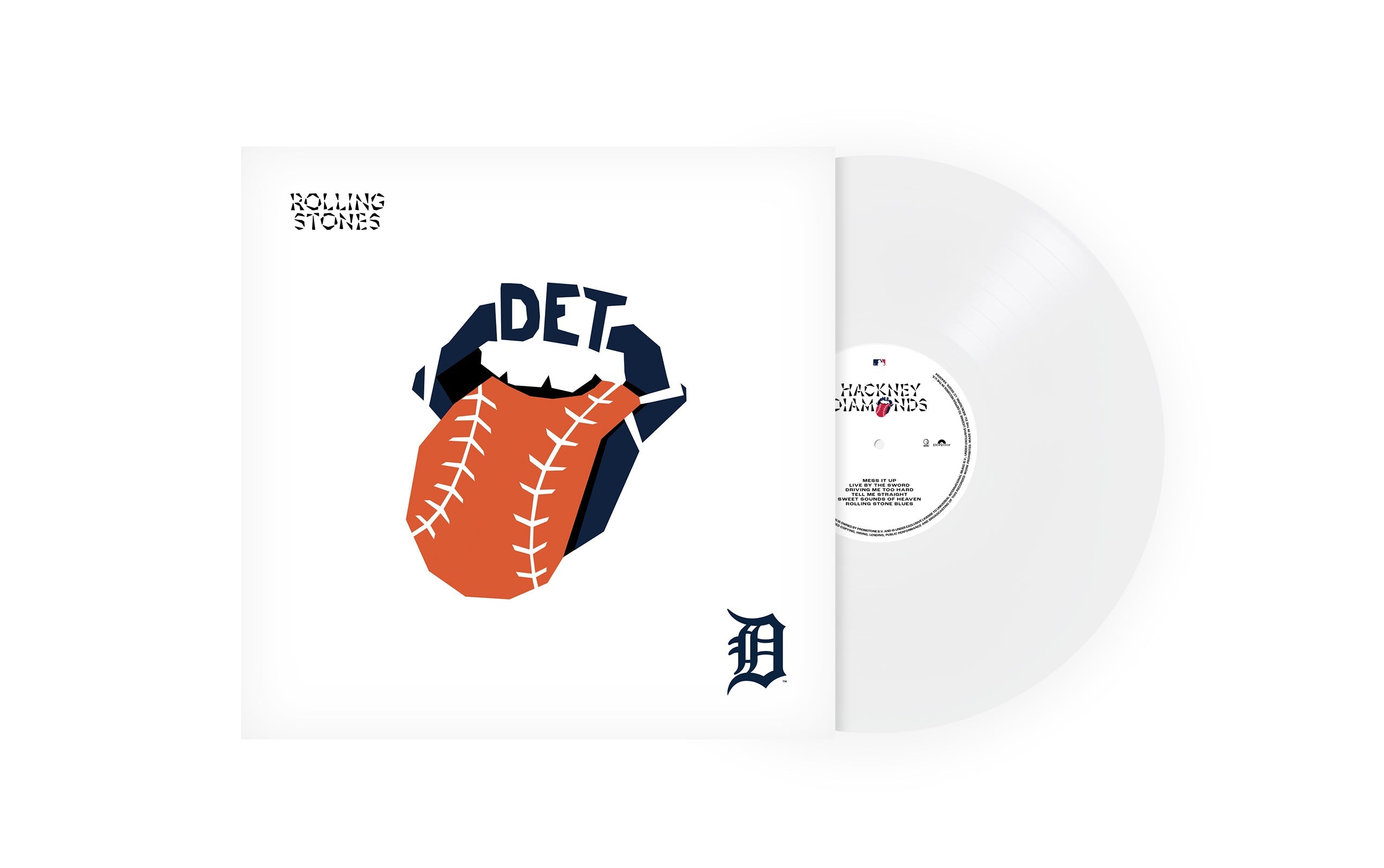 The Rolling Stones - Hackney Diamonds [Detroit Tigers LP] Vinyl Record