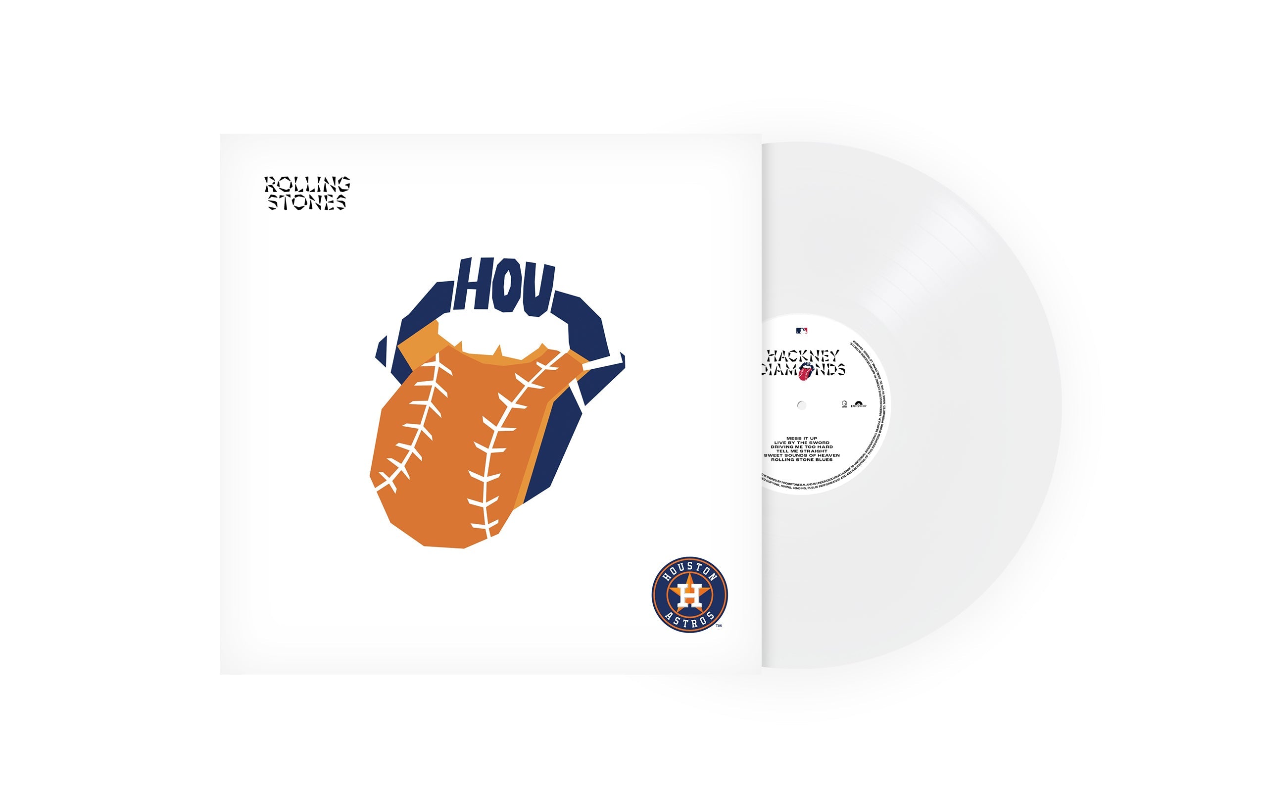 The Rolling Stones - Hackney Diamonds [Houston Astros LP] Vinyl Record