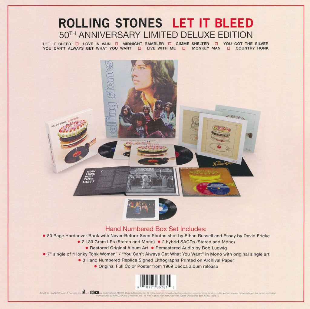 The Rolling Stones – Let it Bleed: 50th Anniversary Edition (2-LP Vinyl & 2-CD) Vinyl Record