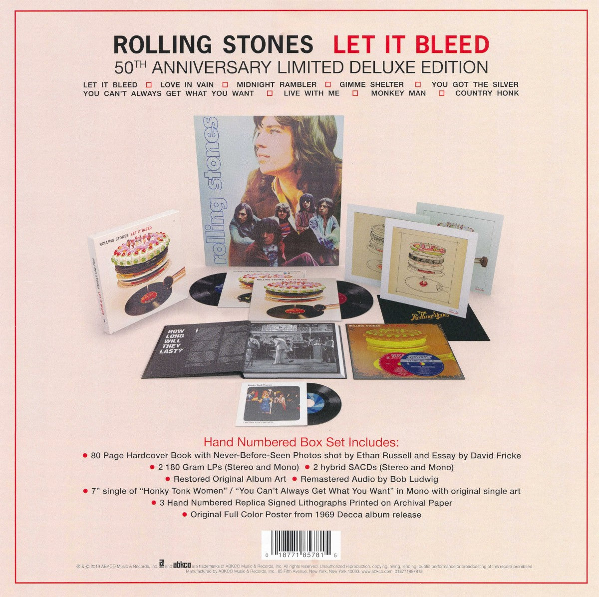 The Rolling Stones – Let it Bleed: 50th Anniversary Edition (2-LP Vinyl & 2-CD) Vinyl Record