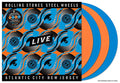 Steel Wheels Live (Live From Atlantic City, NJ, 1989) [4LP [Tangerine/Sky Blue] |