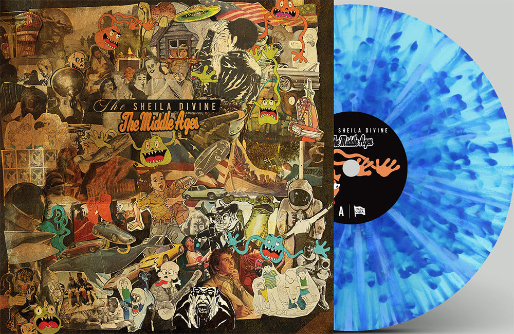 The Sheila Divine - The Middle Ages [Transparent Blue Smoke] Vinyl Record