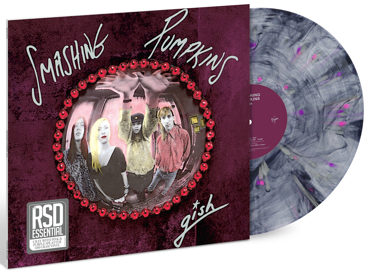Gish (Indie Exclusive) [Gray W/ Pink & Purple Splatter Vinyl] Vinyl Record