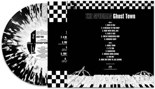 Ghost Town - Black/ white Splatter Vinyl Record