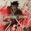 Masaru Sato The Sword of Doom OST (Black, Bone and Blood Swirl, Insert) Vinyl Record