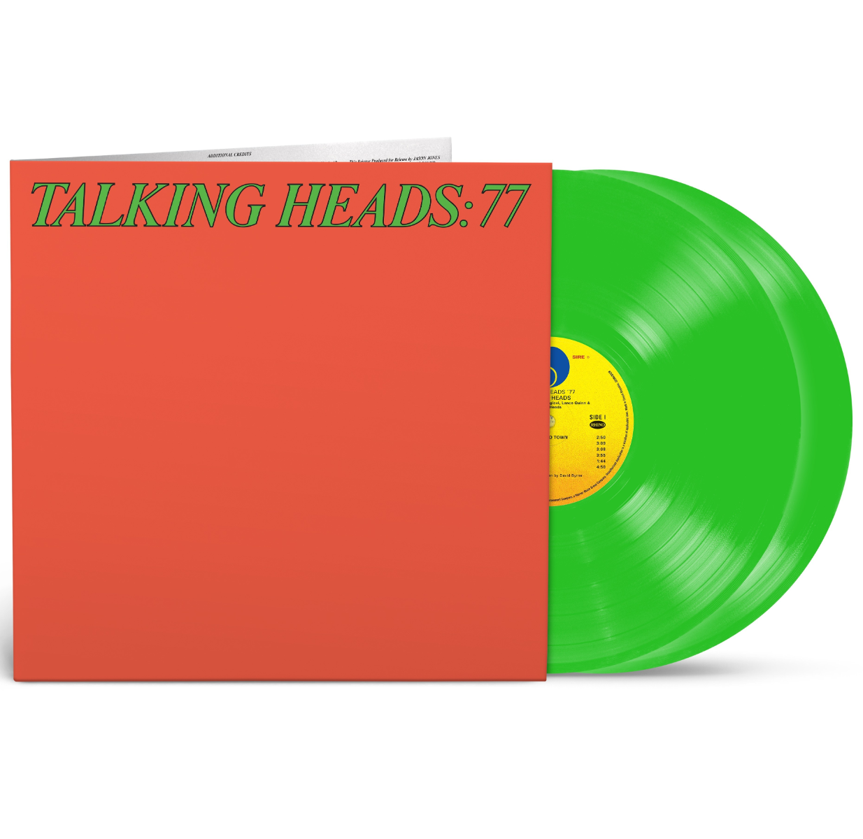 The Talking Heads - Talking Heads: 77 (Limited Edition, Transparent Green Colored Vinyl) (2 Lp's) |