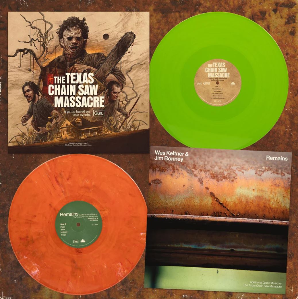 Ross Tregenza The Texas Chain Saw Massacre The Game OST [Green] Vinyl Record