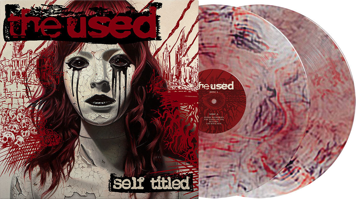 The Used (Limited Edition, "Black Widow" Red, White, Black, Splatter Colored Vinyl) (2 Lp's) Vinyl Record