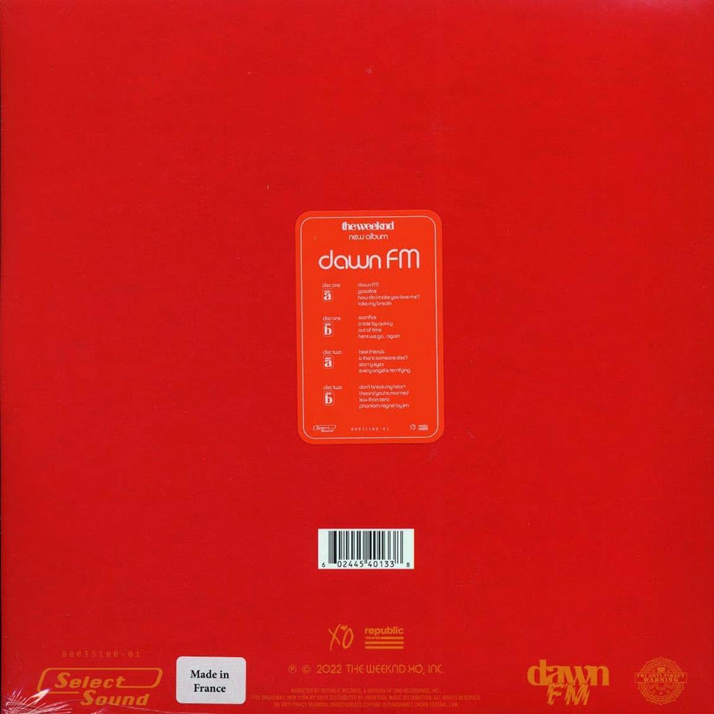 Dawn FM [Explicit Content] (Limited Edition, Alternate Cover Artwork) [Import] (2 Lp) Vinyl Record
