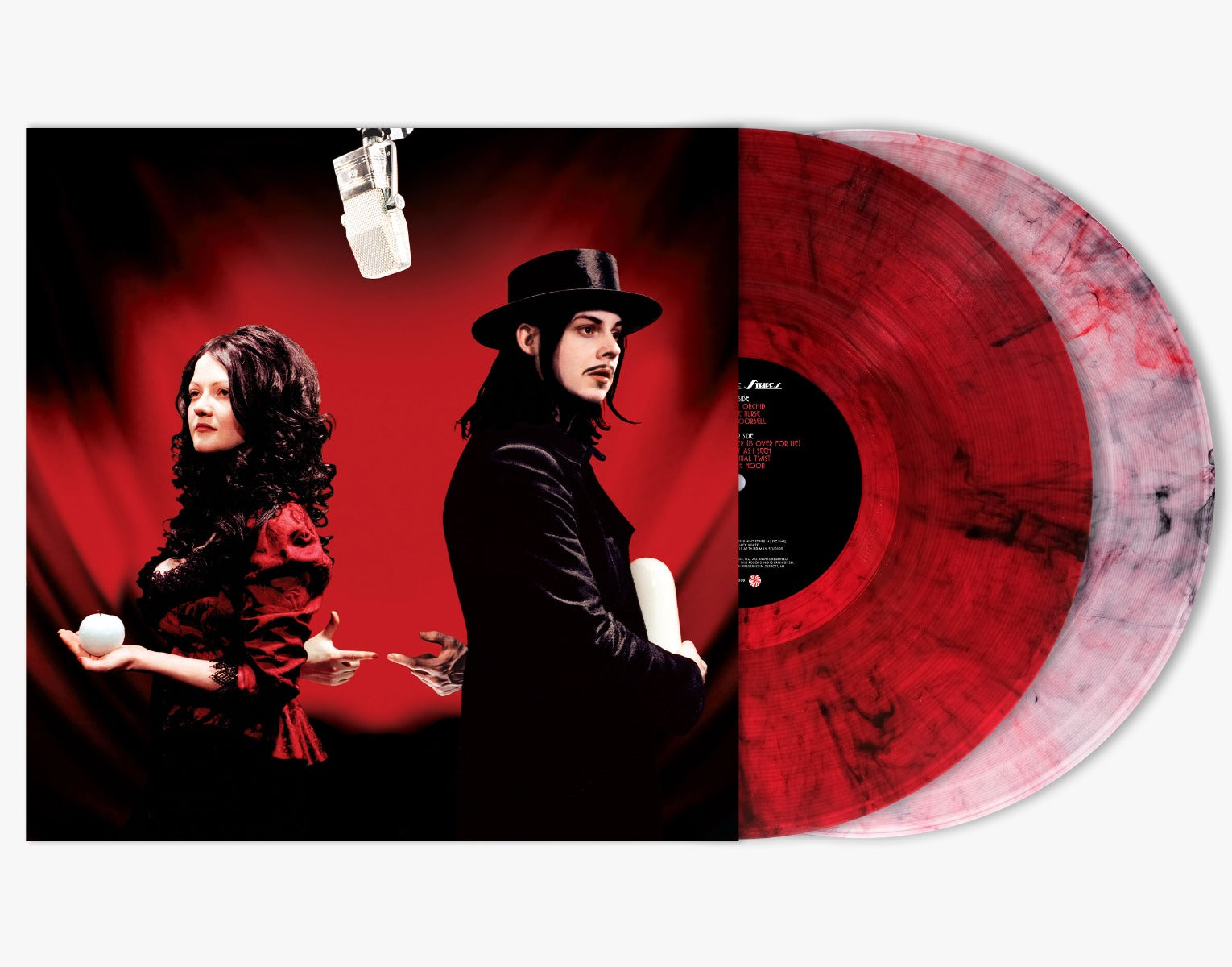 Get Behind Me Satan (20Th Anniv Ltd Ed 2Lp Red/Clear W/Black Wisps) Vinyl Record