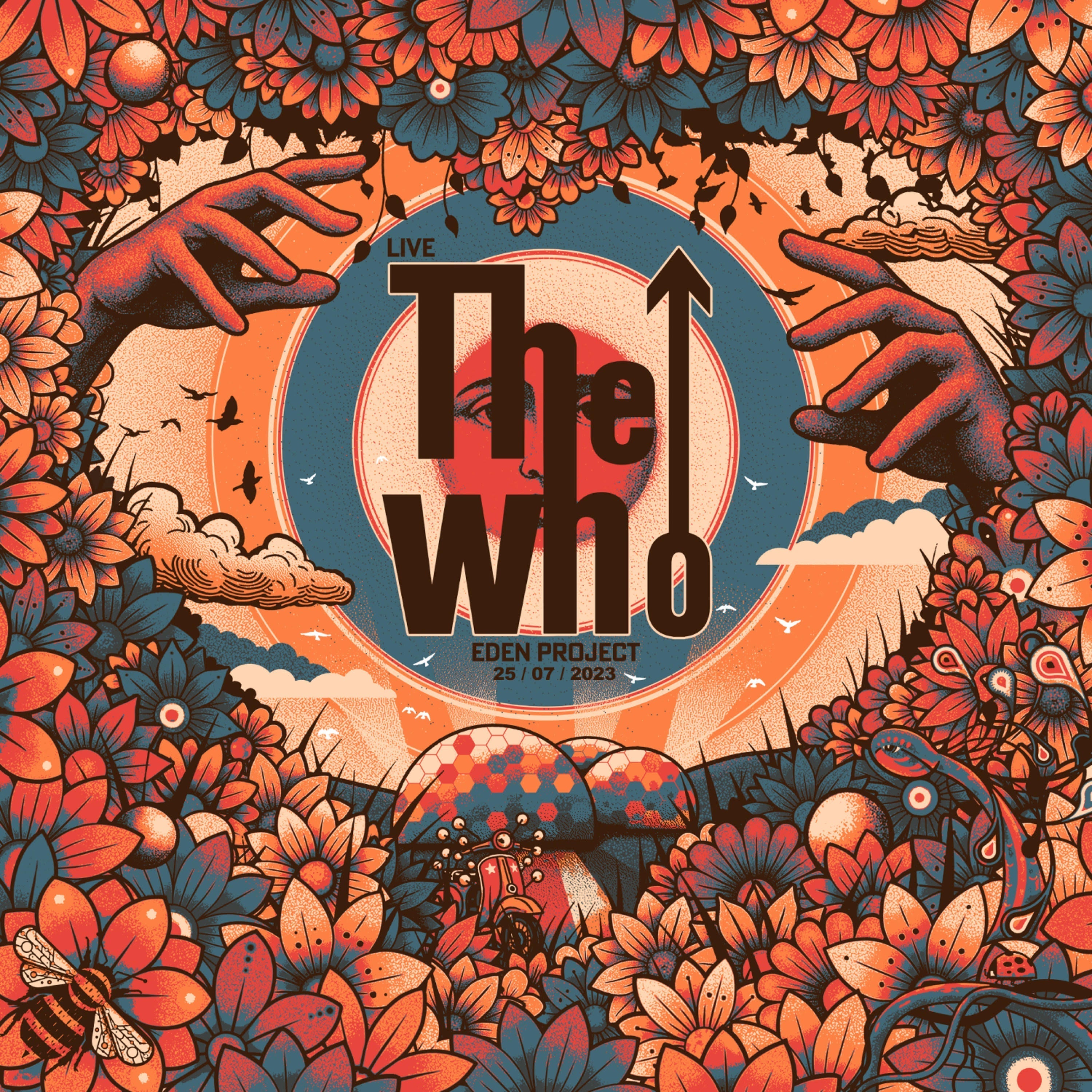 Live At Eden Project 25/07/2023 (Eco-Friendly Packaging) [Black Recycled Vinyl] [3LP] Vinyl Record