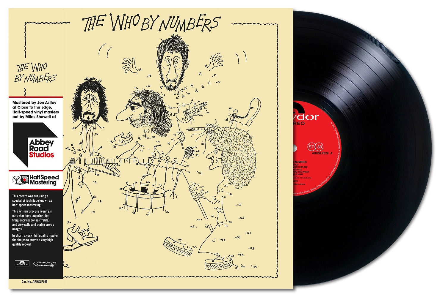 The Who By Numbers [Half-Speed LP] Vinyl Record