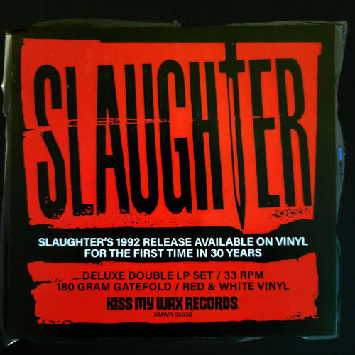 Slaughter The Wild Life (Red& White, 180g, 2LP) Vinyl Record