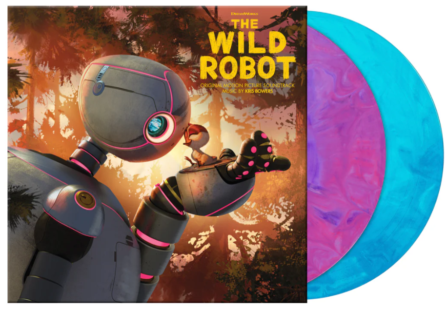 THE WILD ROBOT Original Motion Picture Soundtrack Music (Deluxe 2xLP "Roz" Hand Poured) Vinyl Record