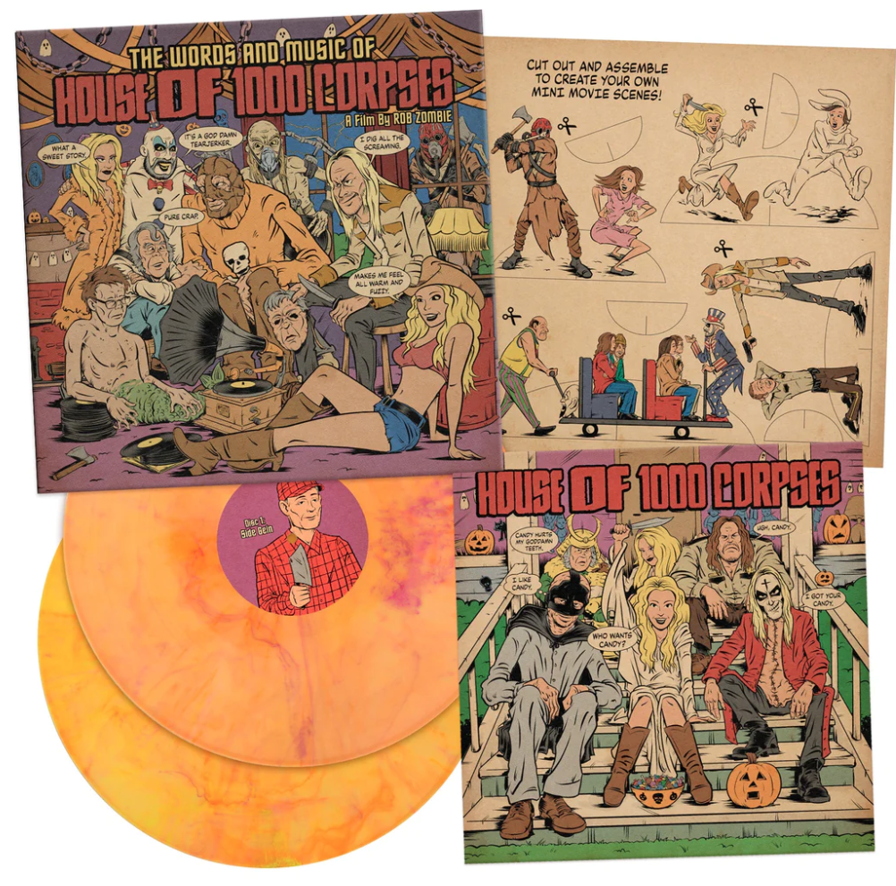Rob Zombie - The Words & Music of HOUSE OF 1000 CORPSES [2LP] Vinyl Record