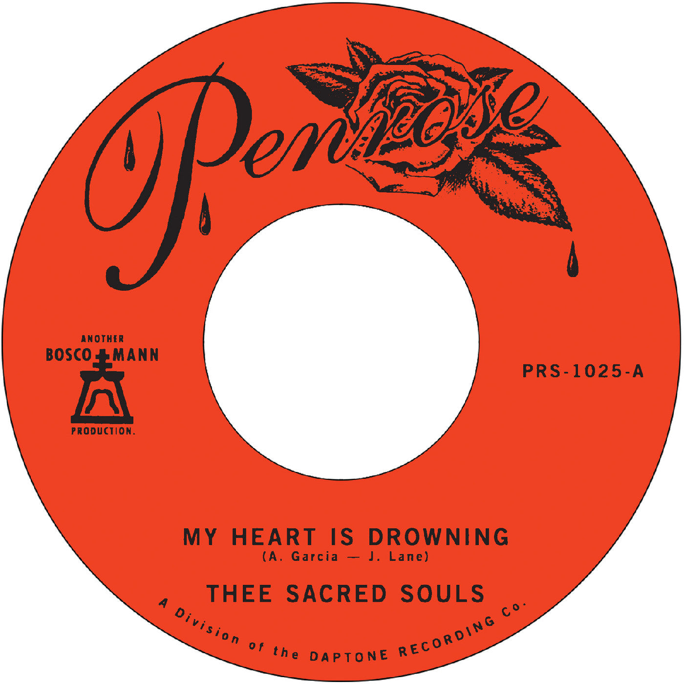 My Heart Is Drowning B/W Stuck In The Mud Vinyl Record
