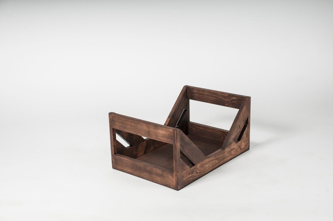 The Milk Crate Alternative: 12" Vinyl Record Wood Storage