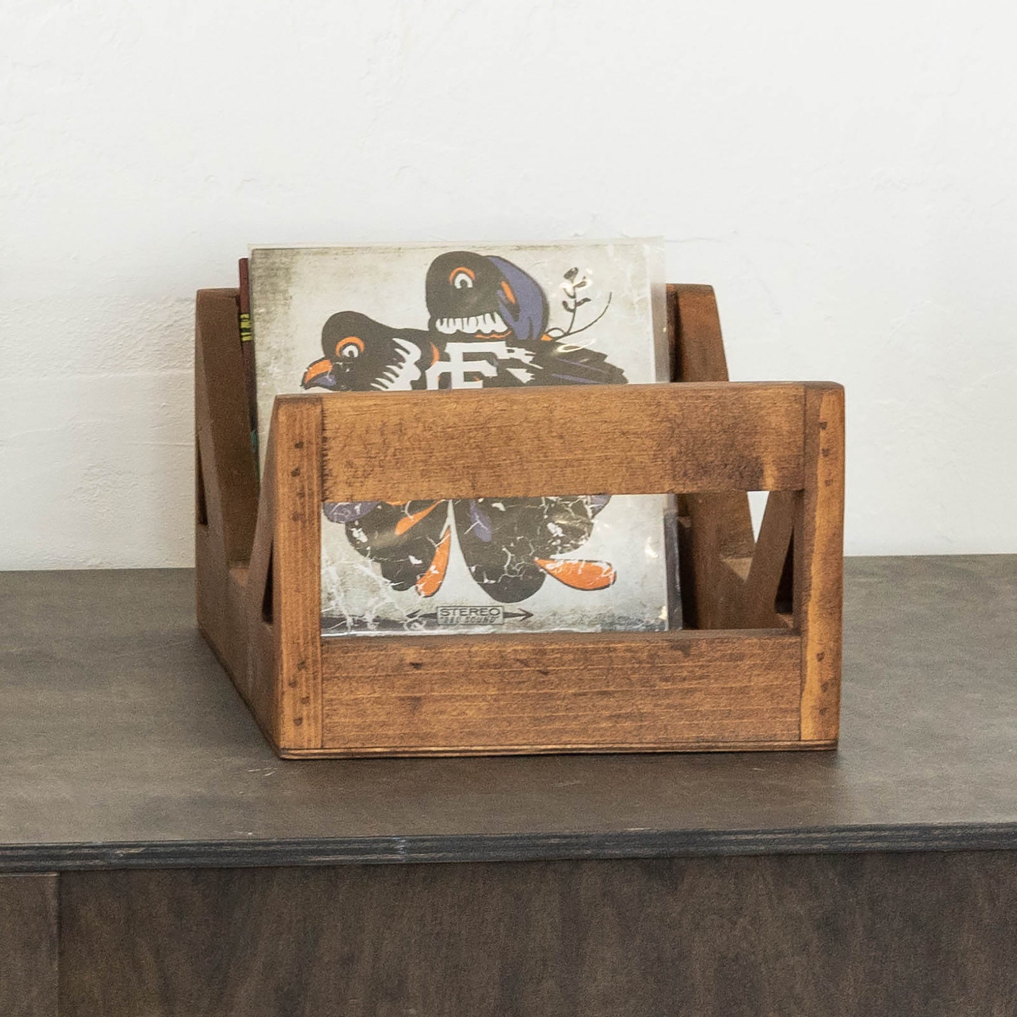 The 7 Inch Vinyl Record Wood Crate