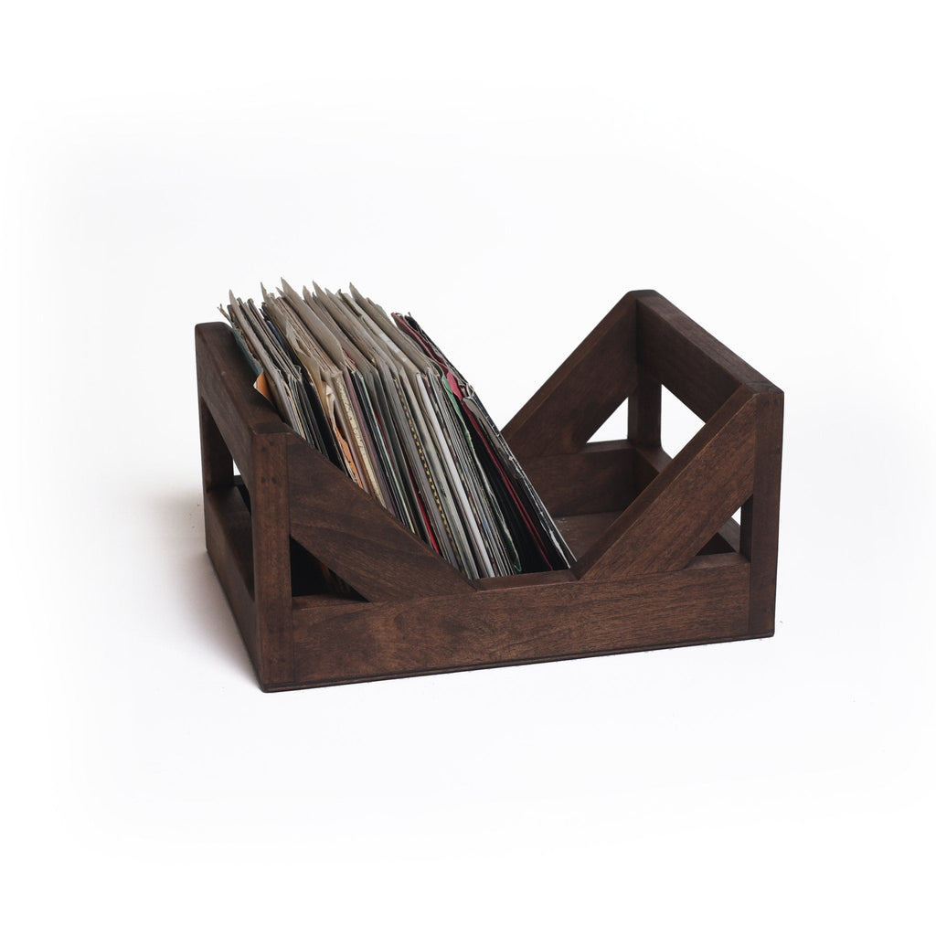 The 7 Inch Vinyl Record Wood Crate