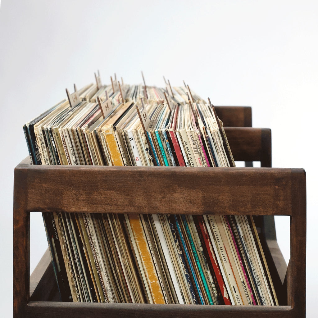 The Vinyl Record Dividers – Solid Wood Organizers - Vinyl Accessories