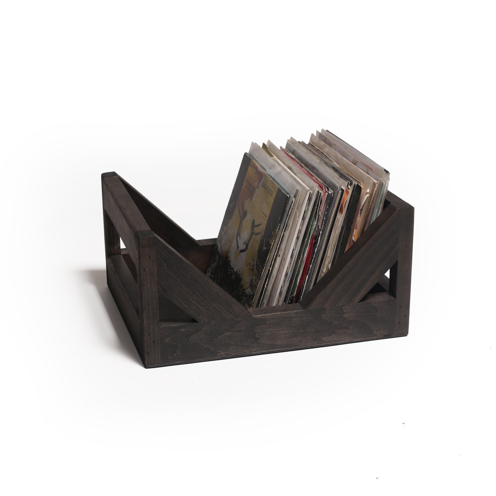 The 7 Inch Vinyl Record Wood Crate
