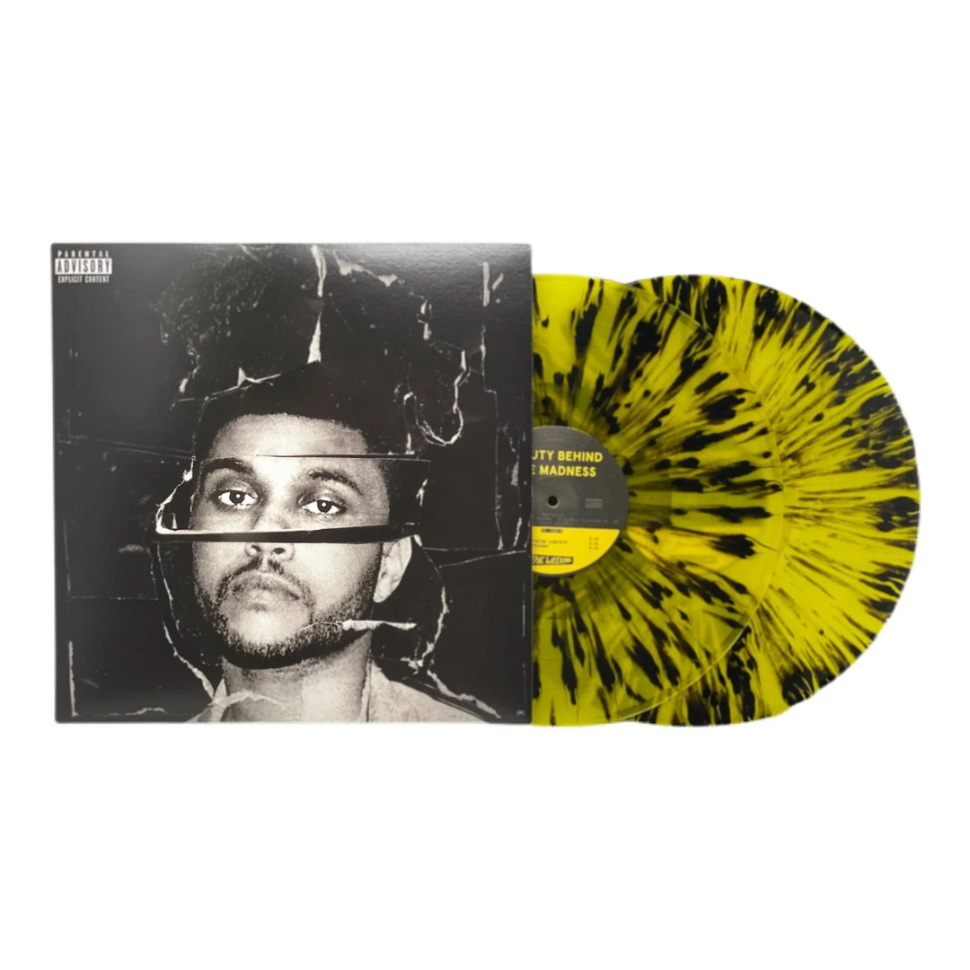 The Weeknd - Beauty Behind The Madness (5th Anniversary Edition) [2LP Yellow and Black Splatter]