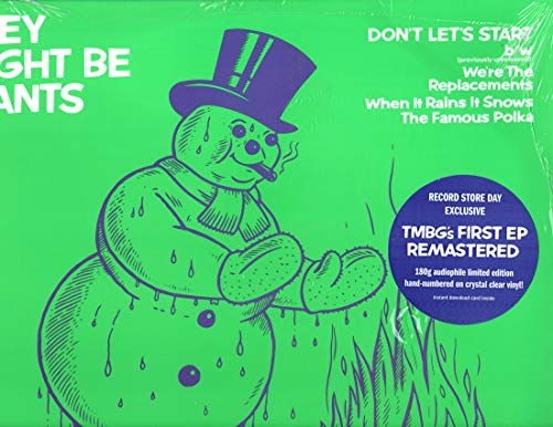 Don't Let's Start EP (CLEAR VINYL) | Mint (M) Mint (M)
