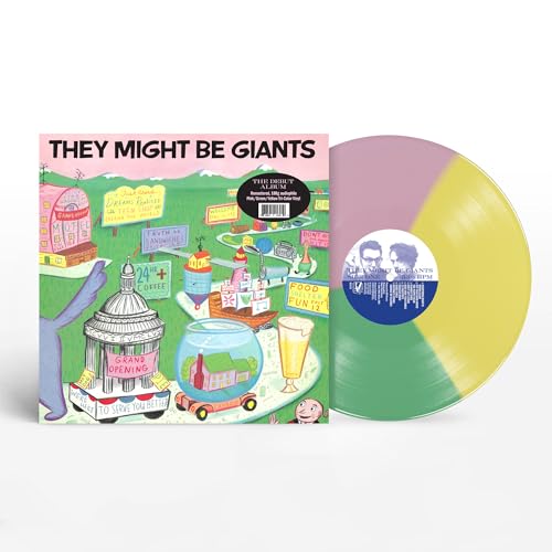 They Might Be Giants [180G Pink / Green / Yellow Tri-Color Vinyl] Vinyl Record