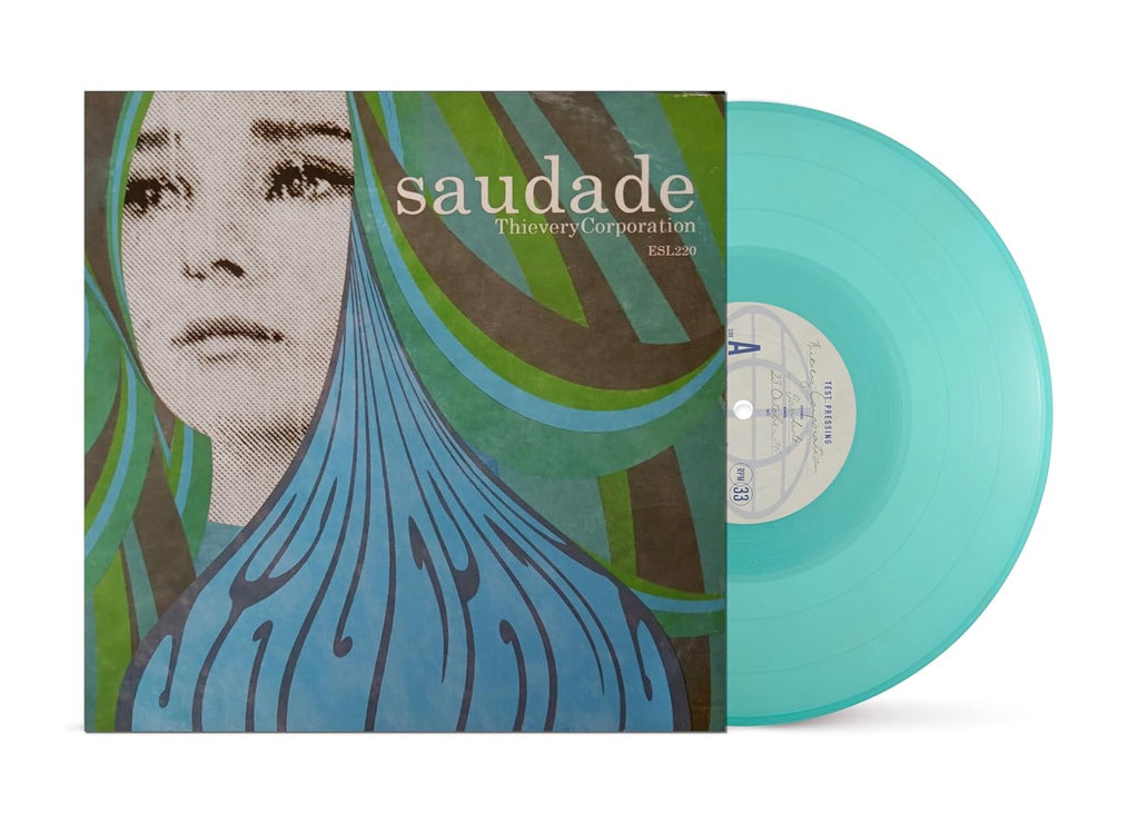 Thievery Corporation - Saudade (10th Anniversary Edition) (LIGHT BLUE VINYL) | Mint (M) Mint (M)