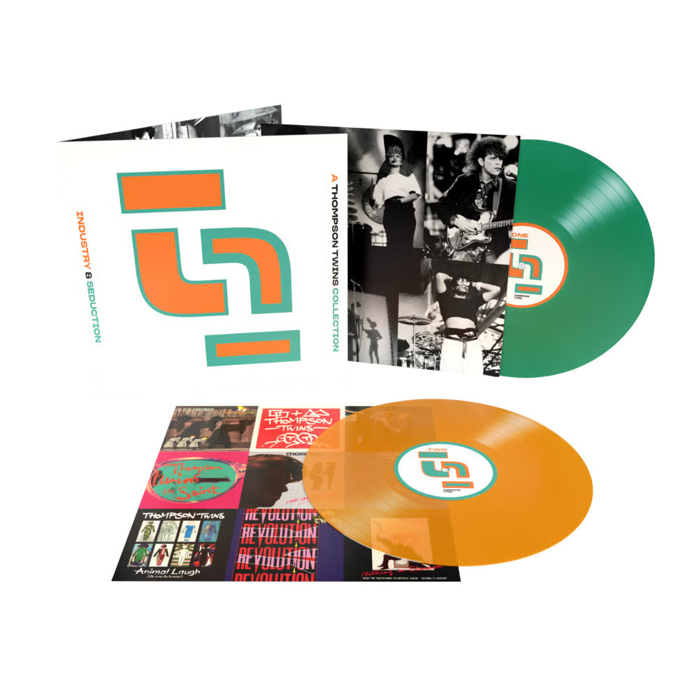 Industry & Seduction: A Thompson Twins Collection [Transparent Green/Orange 2LP] Vinyl Record