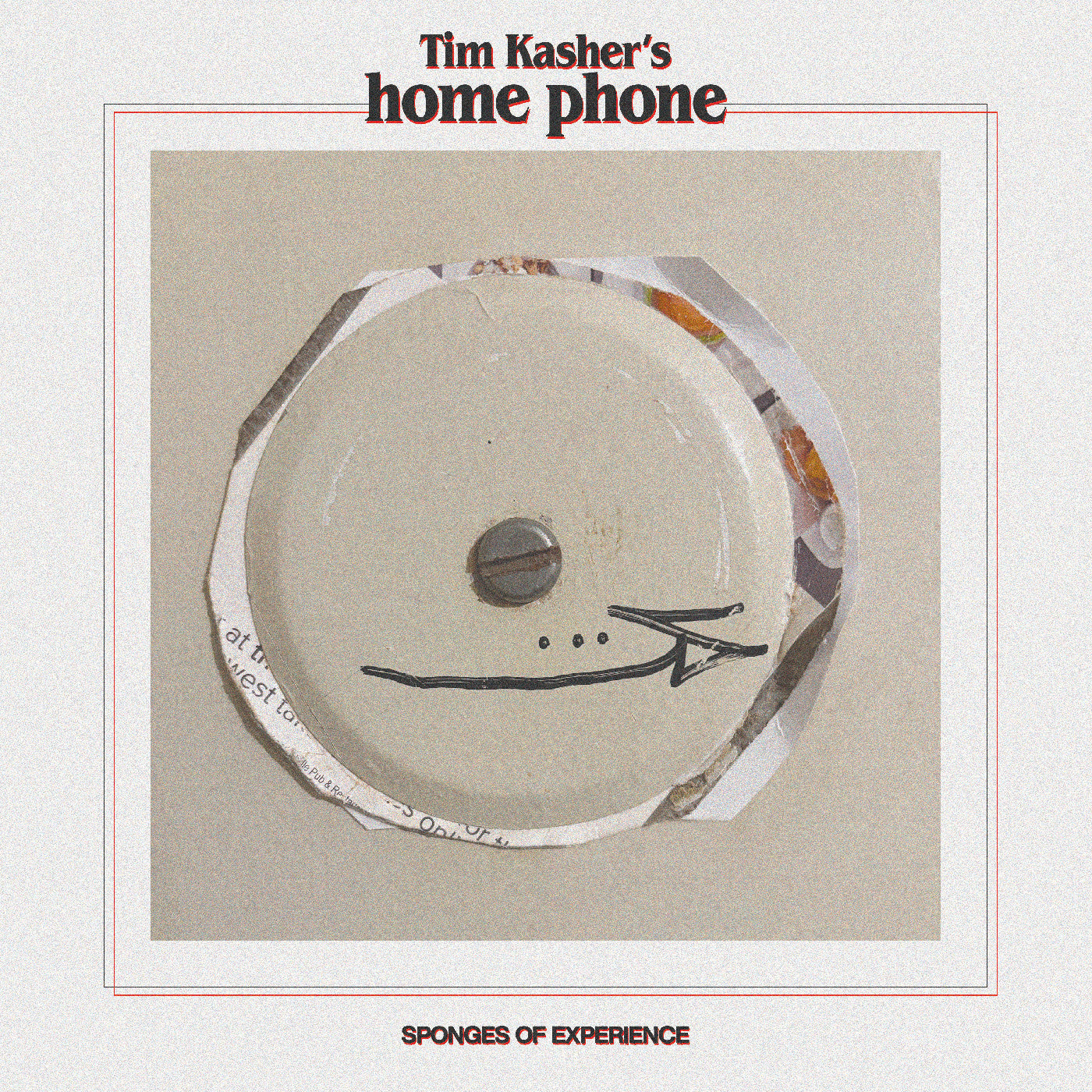 Tim Kasher - Sponges Of Experience (IEX CREAM & TAN HALF/HALF VINYL) | Mint (M) Mint (M)