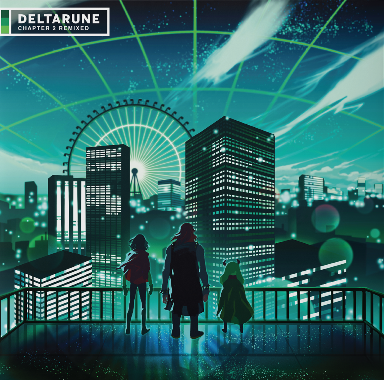 Tiny Waves X Firaga: Deltarune Chapter 2 Remixed Vinyl Record