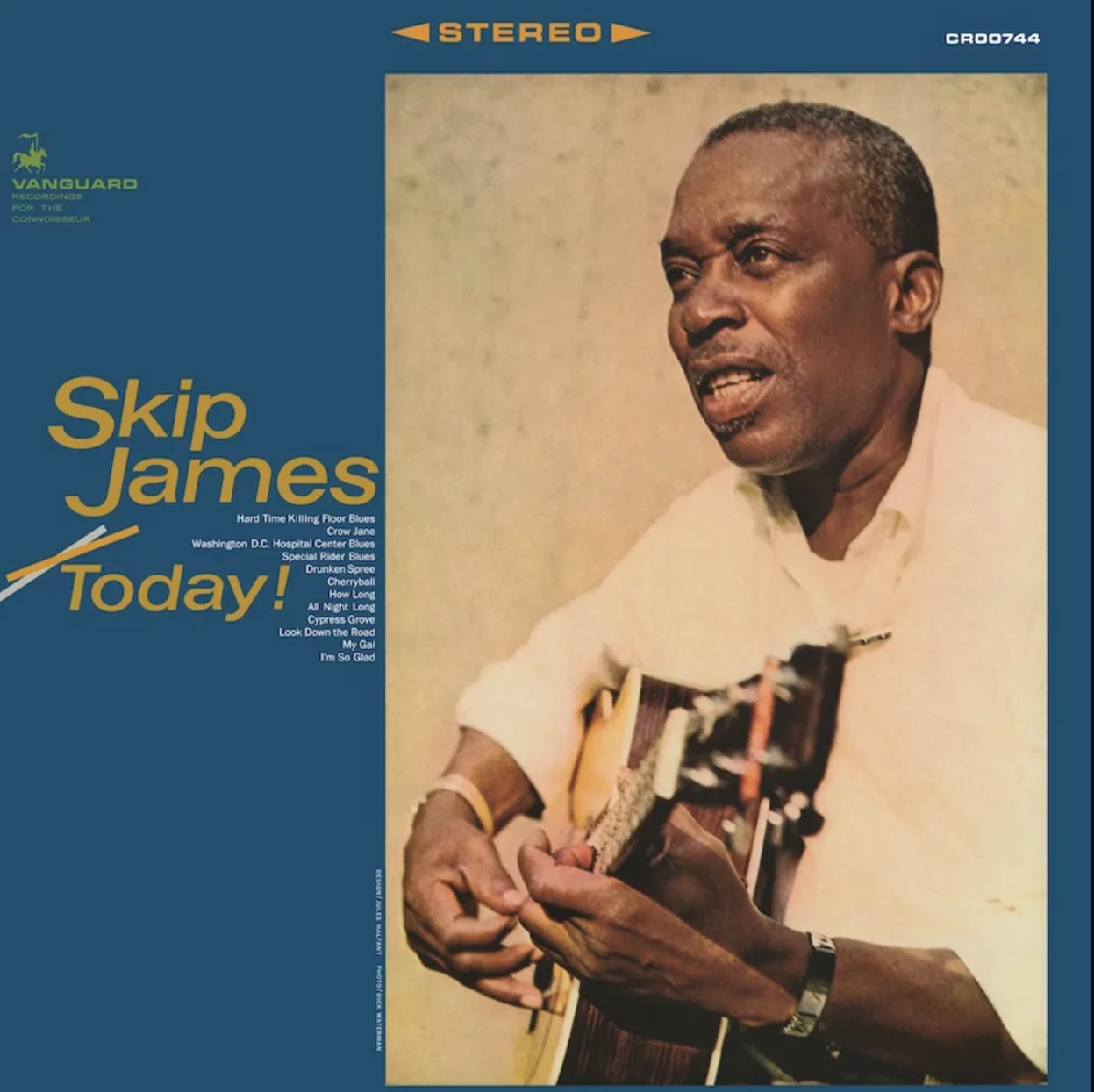 Skip James Today! [Bluesville Acoustic Sounds Series] Vinyl Record