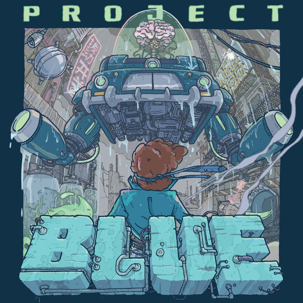 Project Blue Vinyl Record