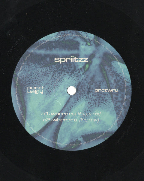 Where R U / Sunscreen (VINYL 12") | Mint (M) Mint (M)