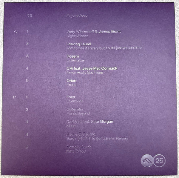 Anjuna25 Anniversary Box Set (VINYL BOX) | Mint (M) Mint (M)