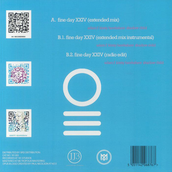 Fine Day XXIV (BLUE VINYL) | Mint (M) Mint (M)