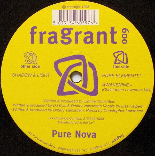 Pure Nova - Shadow & Light / Pure Elements / Awakening | Very Good Plus (VG+) Very Good Plus (VG+)