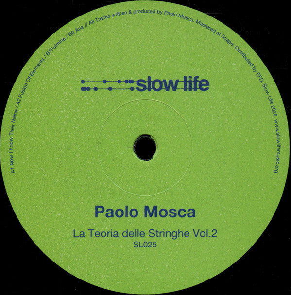 Paolo Mosca La Teoria Delle Stringhe Vol. 2 12" Mint (M) Generic