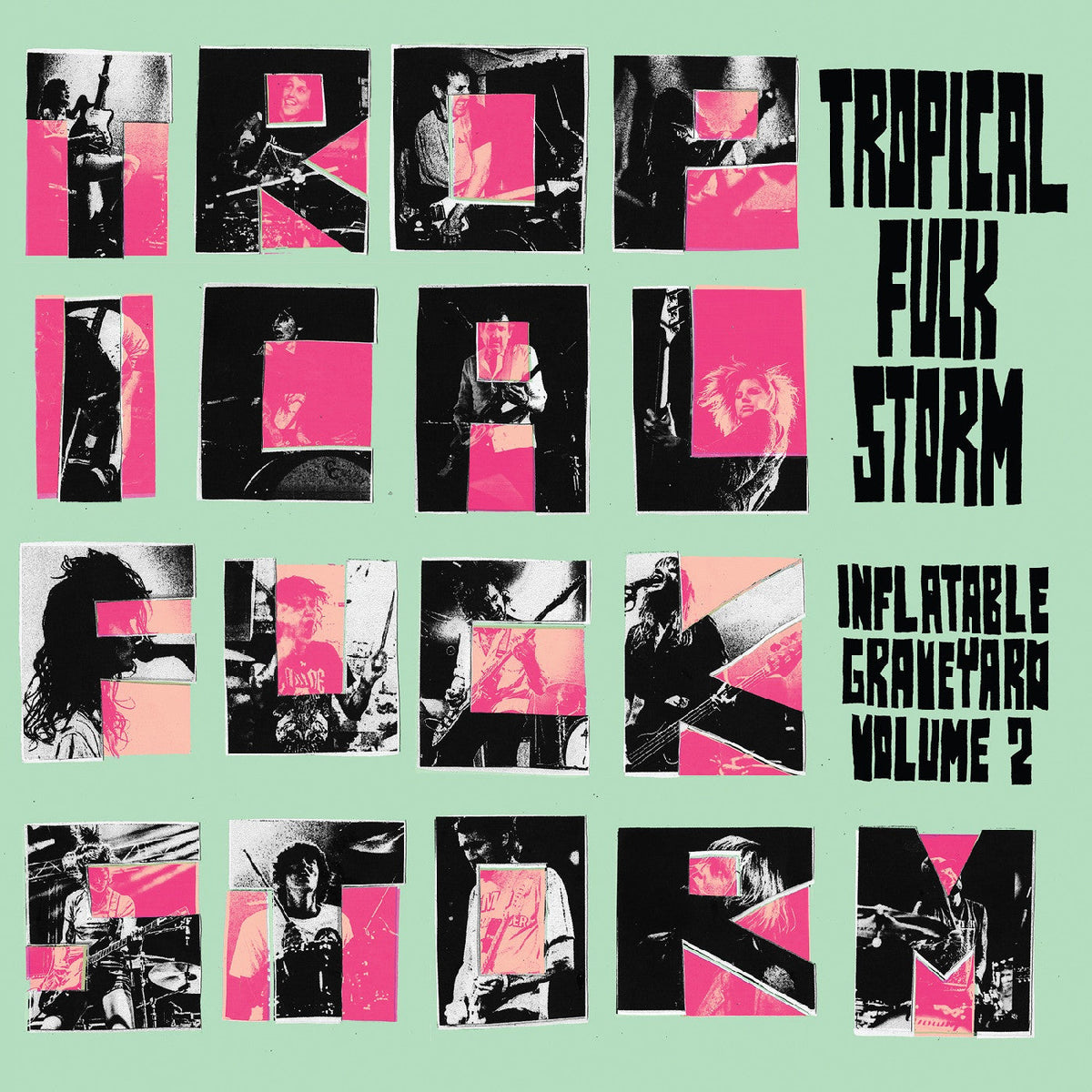 PRE-ORDER: Tropical Fuck Storm - Inflatable Graveyard Vol. 2 (Indie Exclusive, Transparent Turquoise Vinyl) Vinyl Record