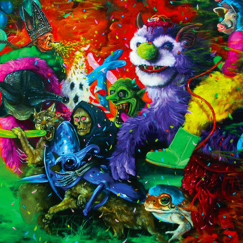 Laughing Death In Meatspace (Slime Green Vinyl) Vinyl Record